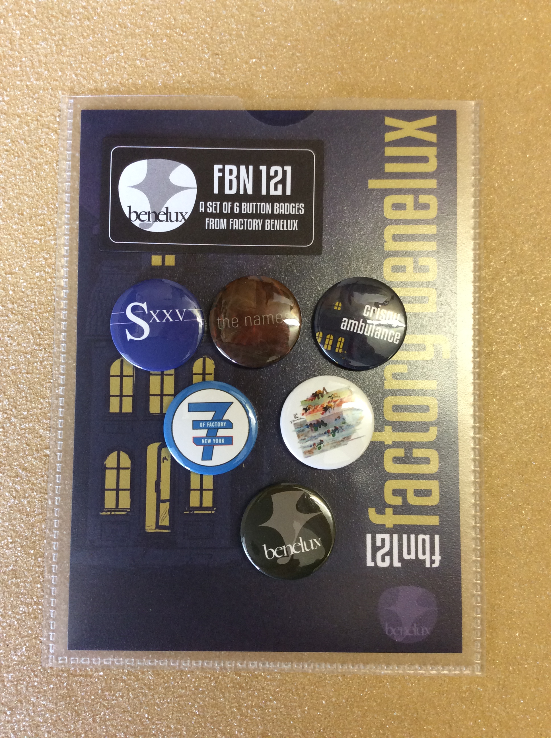 FBN button badge set