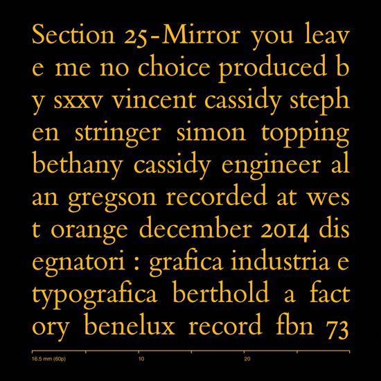 Mirror [FBN 73]