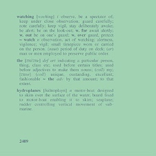 Watching the Hydroplanes [LTMCD 2409]